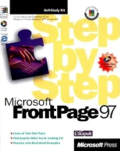 Microsoft FrontPage Step by Step, with CD-ROM (Step by Step (Microsoft)) by Catapult Inc