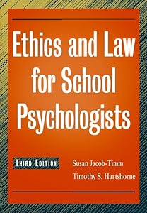 Ethics and Law for School Psychologists