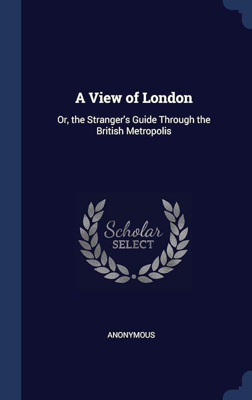A View of London: Or, the Stranger's Guide Through the British Metropolis by Anonymous