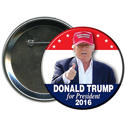Donald Trump-21 Round 2016 Campaign Button