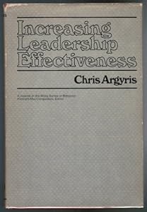 Increasing leadership effectiveness (Wiley series in behavior)