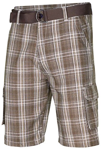 Algopix Similar Product 18 - 9 Crowns Mens TR Flat Front Plaid