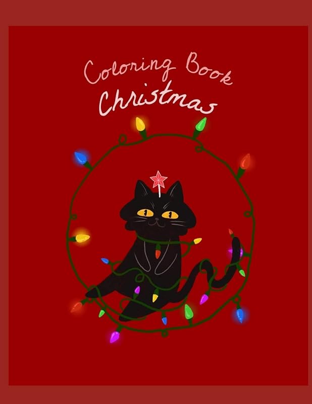 Christmas Coloring Book: Coloring Toy Gifts for Children or Toddlers | Cute Easy and Relaxing Large Print Birthday Gifts by Shayne Coloring Book