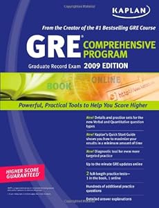 Kaplan GRE Exam 2009 Comprehensive Program
