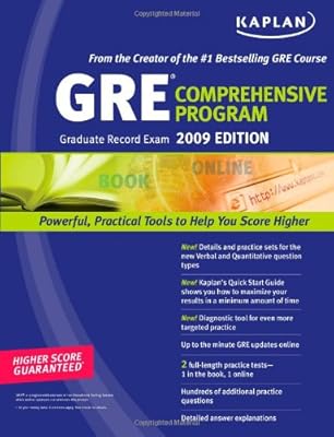 Kaplan GRE Exam 2009 Comprehensive Program