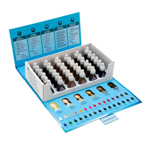 

BioTouch 36 BOTTLE 6 COLOR BROW SET Pigment Permanent Makeup Cosmetic Inks 3ml