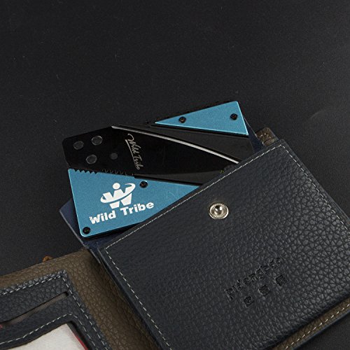 Folding Credit Card Knife,Outdoor Knife (Black) - Image 5