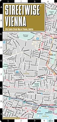 Streetwise Vienna Map - Laminated City Center Street Map of Vienna, Austria