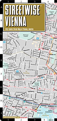 Streetwise Vienna Map - Laminated City Center Street Map of Vienna, Austria by by Streetwise Maps