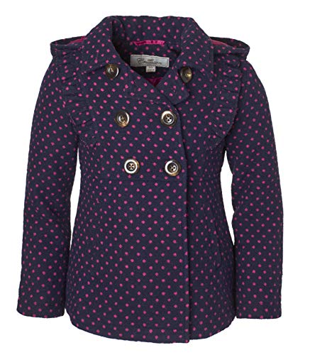 Algopix Similar Product 16 - Cremson Girls Wool Blend Hooded Ruffle