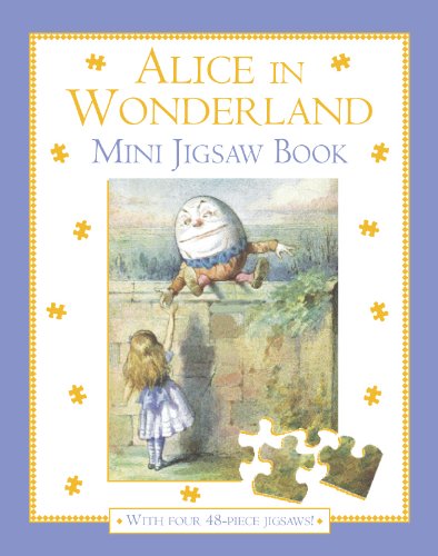 Alice in Wonderland Mini Jigsaw Book