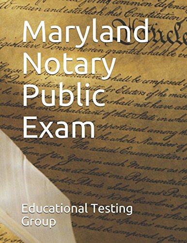 Maryland Notary Public Exam by Educational Testing Group