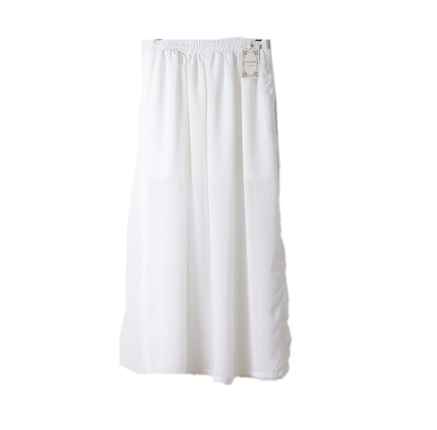 

Flyco Womens Girls Clothes Fashion Petite Elegant Chiffon Long Sleeve Skirt