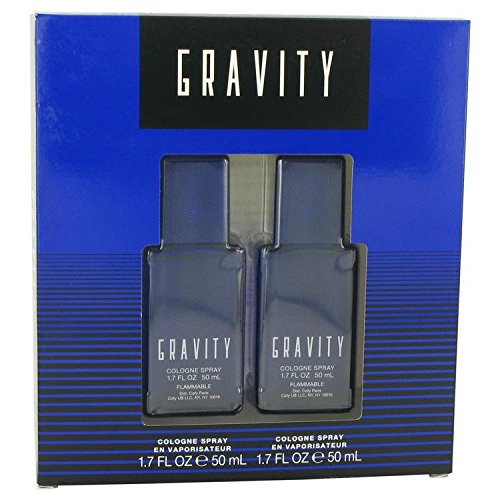 Coty 516210 Gravity - Gift Set - Two 1.7 oz. Cologne Sprays