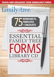 Essential Family Tree Forms Library, Volume 1