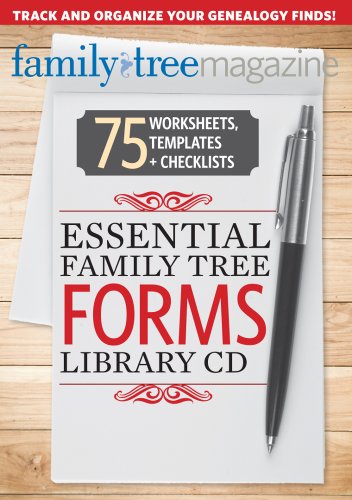 Essential Family Tree Forms Library, Volume 1 by Allison Dolan