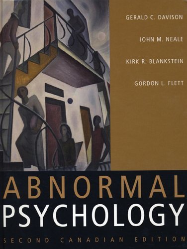 Abnormal Psychology by Gerald C. Davison (2004-10-01) by unknown author
