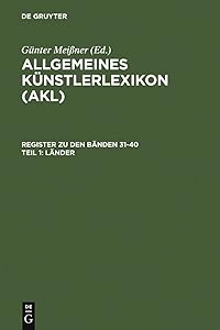 Länder (Allgemeines Kunstlerlexikon) (German Edition)