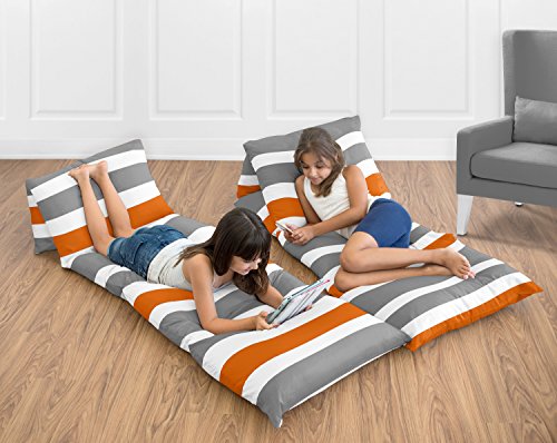Algopix Similar Product 8 - Sweet Jojo Designs Gray and Orange