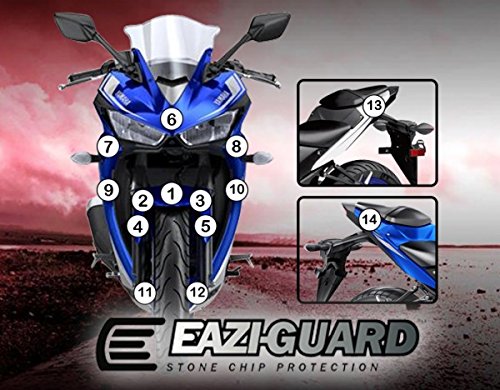 Algopix Similar Product 6 - EaziGrip Yamaha R3 Stone Chip