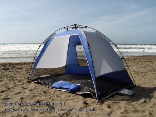 Genji Sports Instant Beach Star Tent, Blue - Image 3