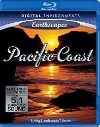 Living Landscapes: Earthscapes - Pacific Coast [Blu-ray]