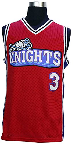 Basketball Jersey Los Angeles Knights jersey #3 KNIGHTS CAMBRIDGE jersey QIUYI-008-2 red XXL