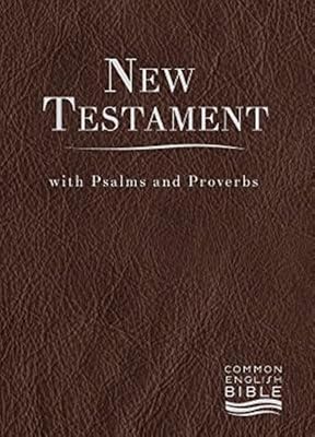 CEB Common English Bible Pocket New Testament with Psalms and Proverbs