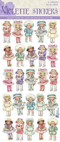 Violette Stickers Dainty Dimples Dolls