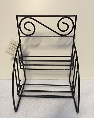 

Tastefully Simple Spice Rack - 2 Tiers - Holds 6 Full Size Spices (Not Included)