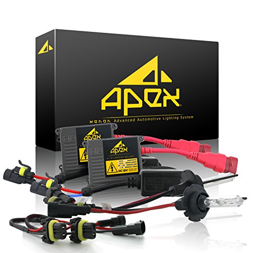 Apex 9006 / HB4 Xenon Hid Conversion Kit ( 8k 8000k Bright Blue ) with 