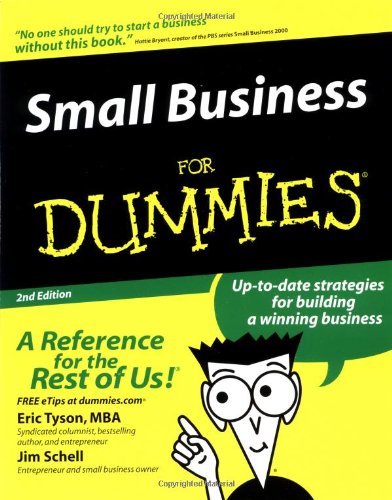 Small Business for Dummies, Second Edition by Eric Tyson
