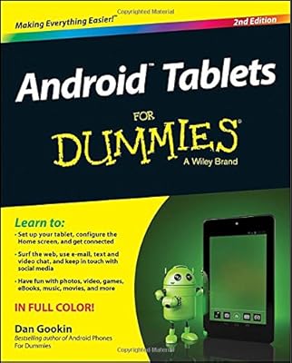Android Tablets For Dummies
