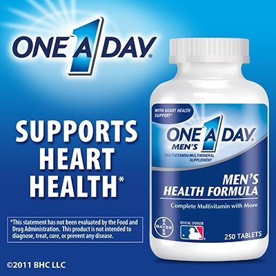 

One A Day Men's Health Formula, 250 Tablets