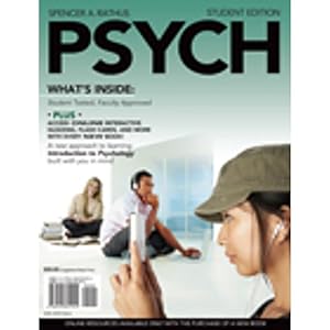 PSYCH (with Review Cards and Bind-In Printed Access Card) (Available Titles CourseMate) by Spencer A. Rathus