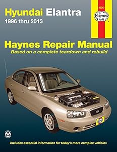 Hyundai Elantra 1996 thru 2013 by Editors of Haynes Manuals