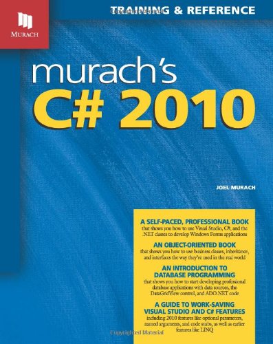 Murach's C# 2010 by Joel Murach