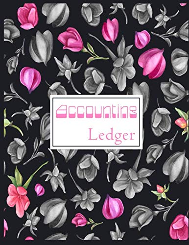 Accounting Ledger: 4 columns Financial Accounting bookkeeping for Small Business , Home , School , office by MJ May