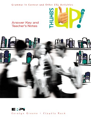 Thumbs Up!: Teacher's Guide 2 by unknown author