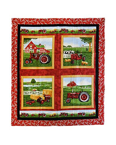 Algopix Similar Product 15 - Farmall Tractor Wall Hanging or Baby