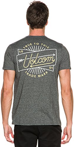 Volcom Mens S Heather Black