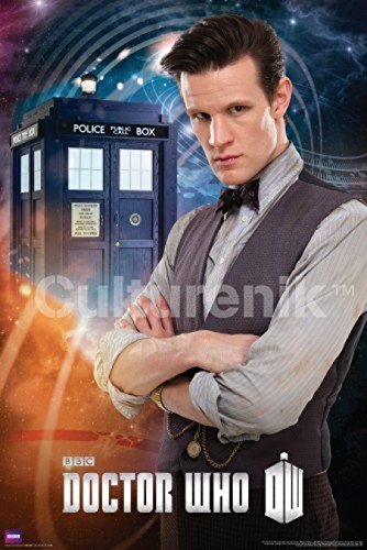 Doctor Who The Eleventh Doctor (Matt Smith) Sci Fi British TV Television Show Poster Print 24x36