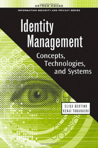 Identity Management: Concepts, Technologies, and Systems by Elisa Bertino