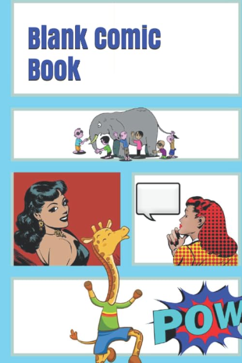 Blank Comic Book by Zasimowicz