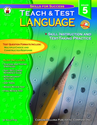 Teach & Test Language Grade 5 by Sally Fisk