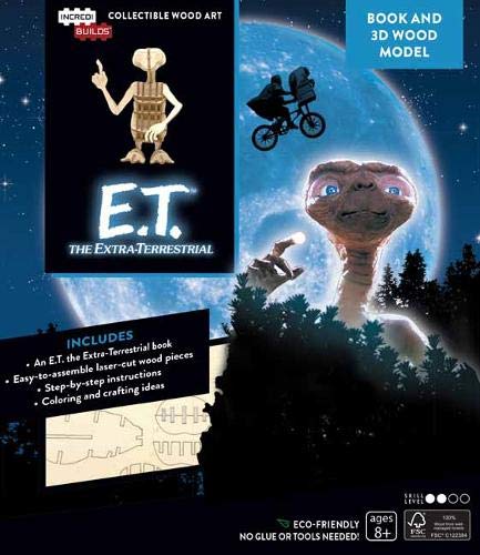 IncrediBuilds: E.T. the Extra-Terrestrial Book and 3D Wood Model by Insight Editions