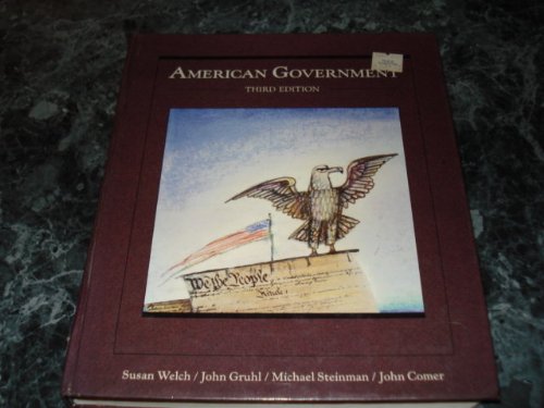 American government by Susan Welch