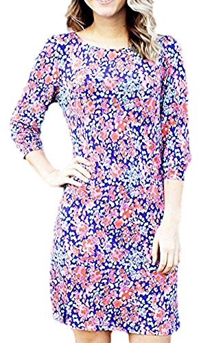 Algopix Similar Product 16 - Mary Square Pink Impressions Shift