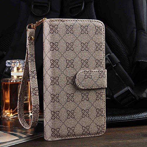 RAYTOP® 12-Slot Card Pockets Multifunction PU Leather Wallet Case for Apple iPhone 6 / 6S 4.7 Regular Size Classic Classy Magnet Hand Strap Luxury Designer Purse Clutch Photo Frame Women Men Gift New