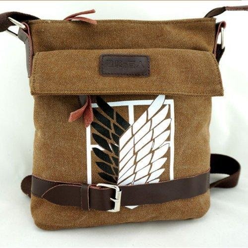 Attack on Titan Shingeki No Kyojin Survey Cops Canvas Shoulder Messenger Bag